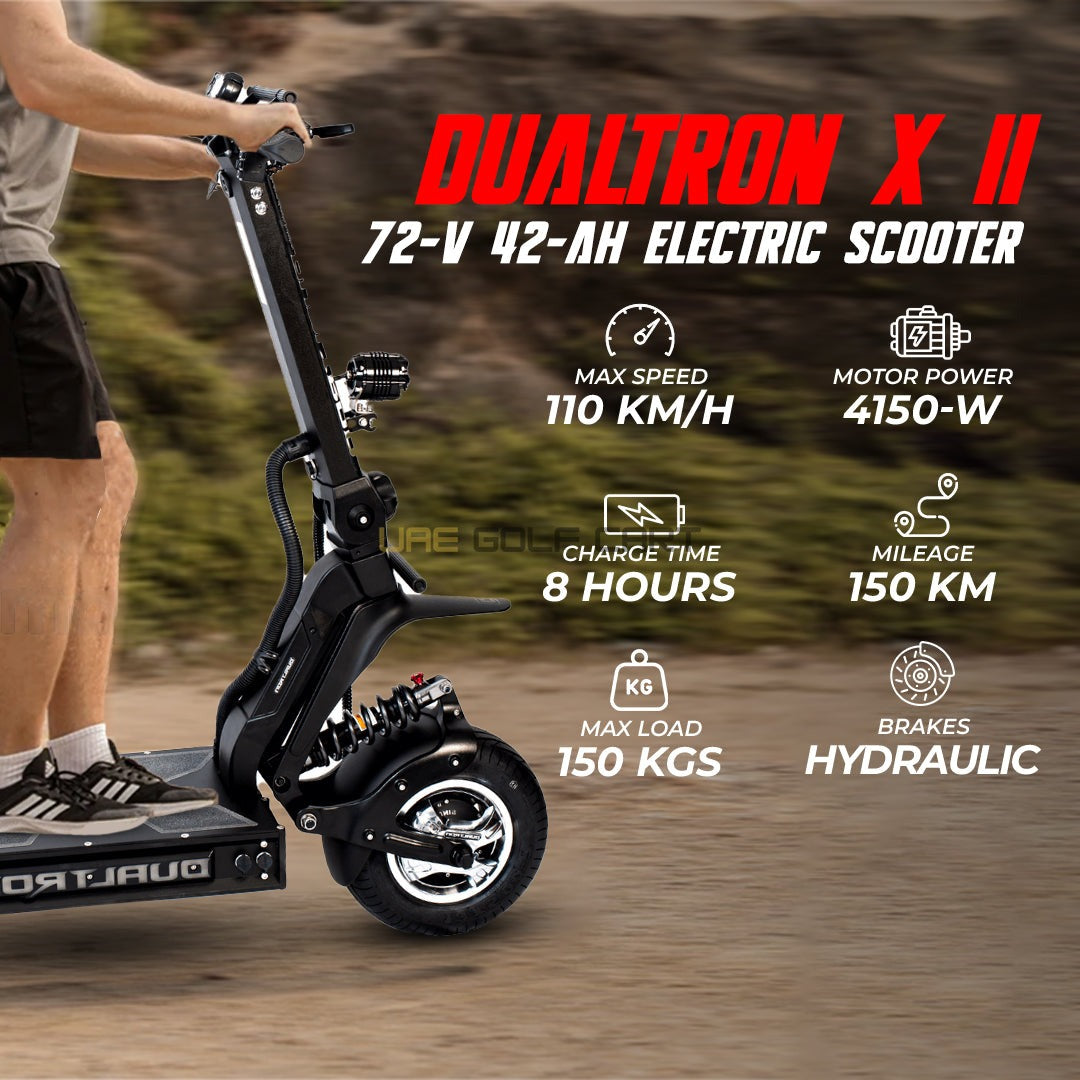 Electric Scooter 72V 42AH Motor Foldable - 110 km/h Top Speed - Foldable Electric Scooters - Photo 5 | UAE Golf Cart