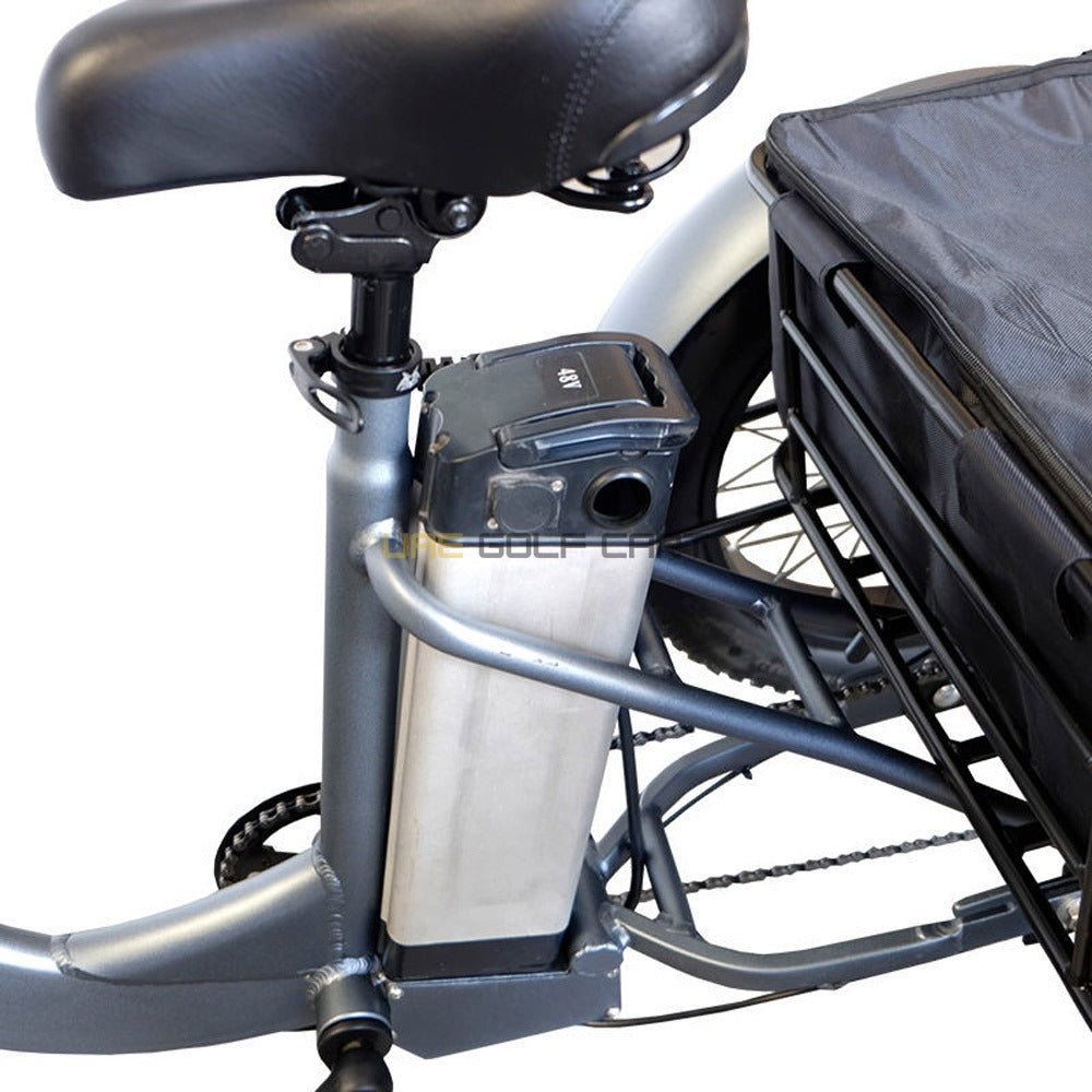 Electric Trike Bike with Removable 48V 15Ah Battery, 750W Motor, 250kg Load, 35-45km/h Speed - Electric Grocery Bike - Photo 12 | UAE Golf Cart