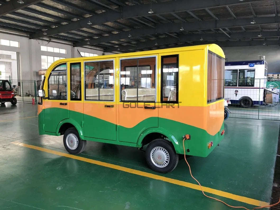 Enclosed 8 Seater Electric Golf Cart and Sightseeing Bus - Sightseeing Electric Buses - 8 Seater - Photo 7 | UAE Golf Cart