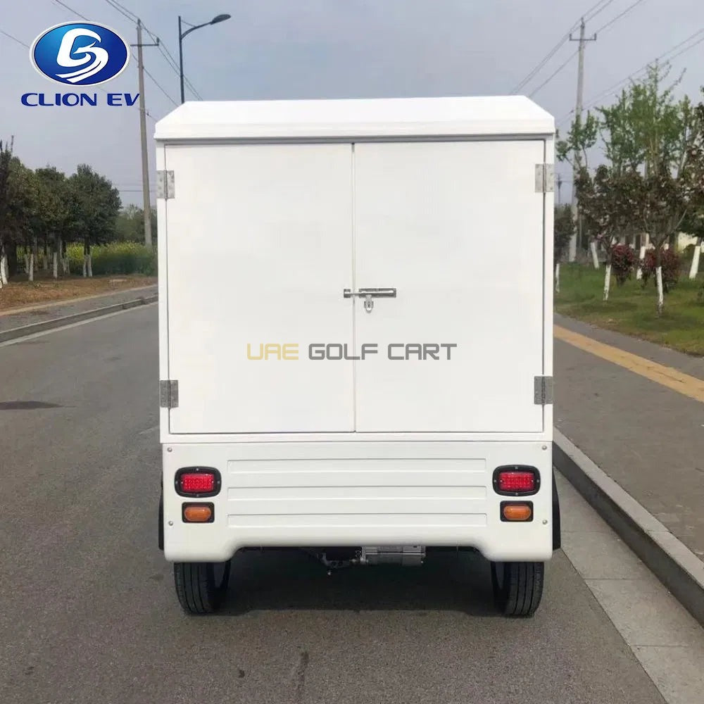 Enclosed Cargo Golf Cart Van with Air Conditioning and 600 kg Payload - Utility Golf Carts - 2 Seater - Photo 7 | UAE Golf Cart