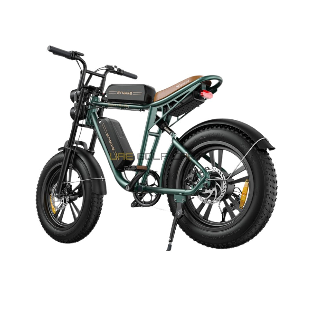 Fat Electric Bike 48V Dual Removable Battery 25 km/h 7 Speed - Electric Motorbikes & Mopeds - Close Up | UAE Golf Cart