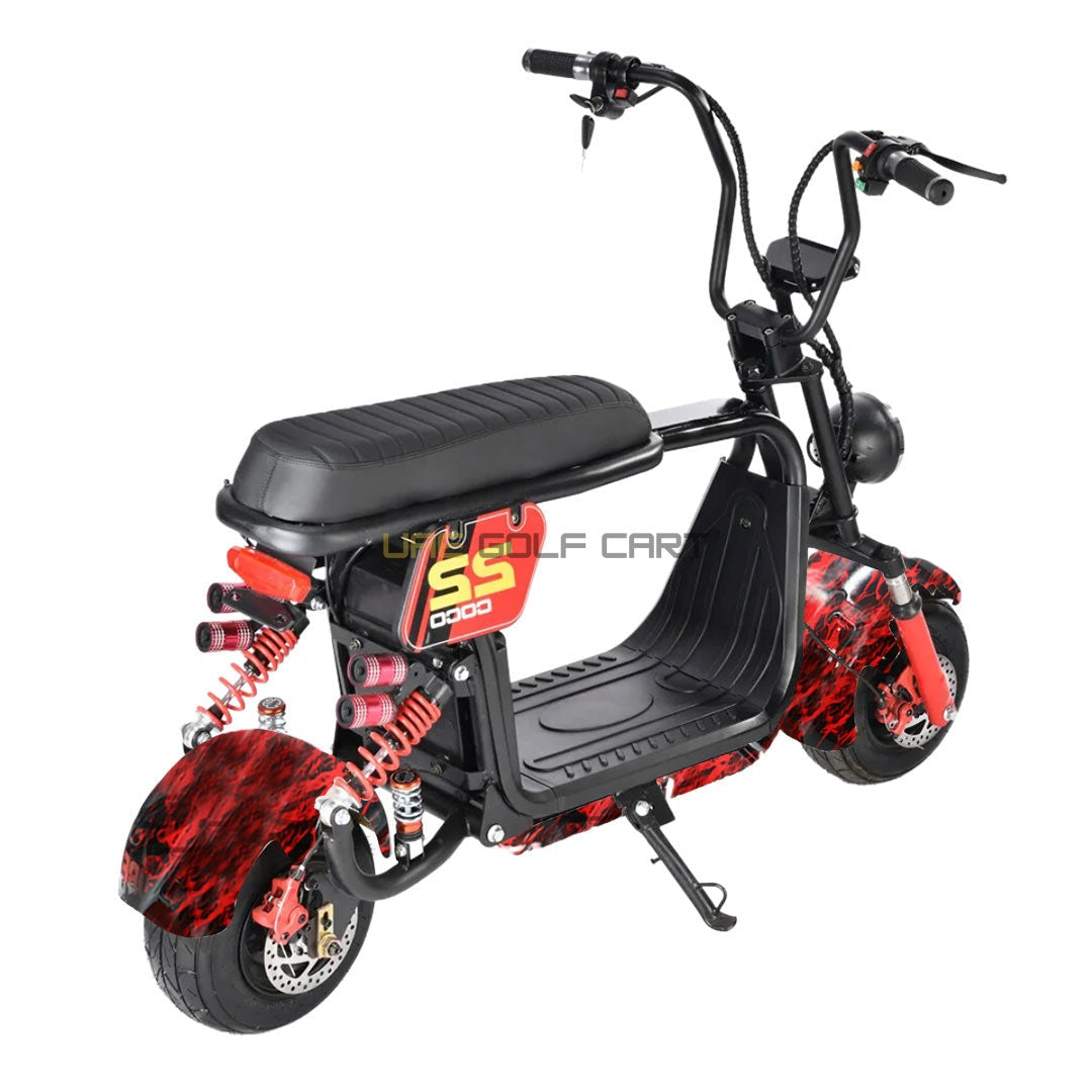Fat Tire 48V 12Ah Electric Scooter with 1000W Motor and Dual Battery - Electric Motorbikes & Mopeds - Photo 12 | UAE Golf Cart