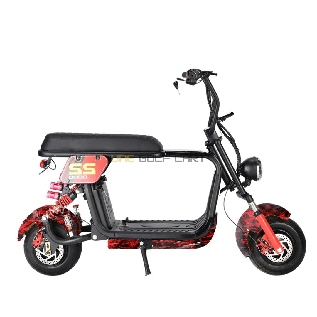 Fat Tire 48V 12Ah Electric Scooter with 1000W Motor and Dual Battery - Electric Motorbikes & Mopeds - Photo 13 | UAE Golf Cart