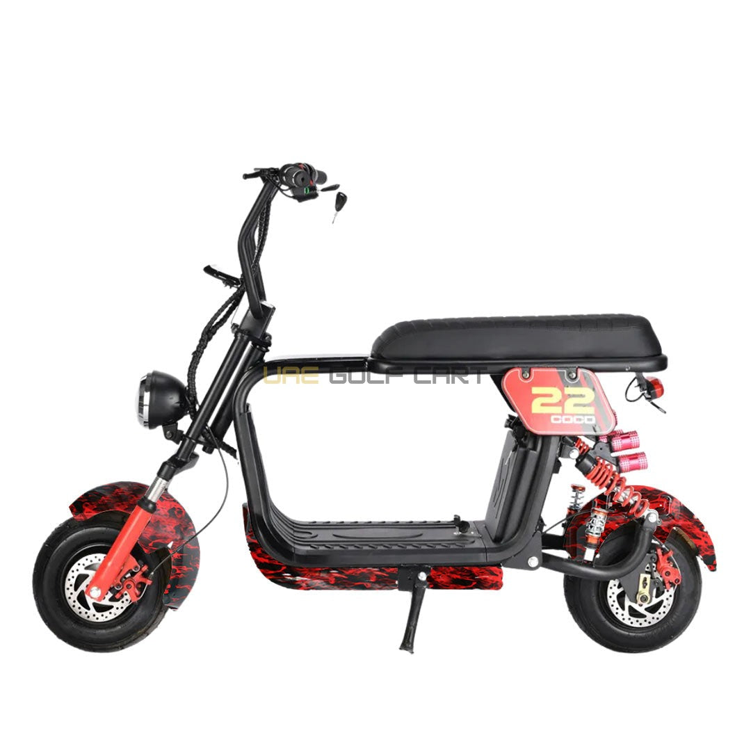 Fat Tire 48V 12Ah Electric Scooter with 1000W Motor and Dual Battery - Electric Motorbikes & Mopeds - Photo 14 | UAE Golf Cart