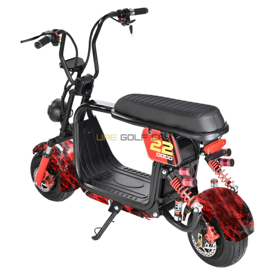 Fat Tire 48V 12Ah Electric Scooter with 1000W Motor and Dual Battery - Electric Motorbikes & Mopeds - Photo 15 | UAE Golf Cart