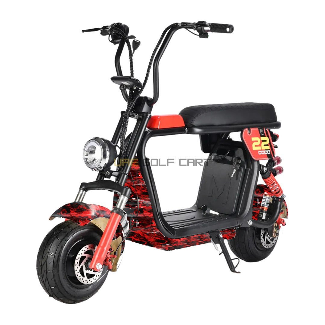 Fat Tire 48V 12Ah Electric Scooter with 1000W Motor and Dual Battery - Electric Motorbikes & Mopeds - Photo 16 | UAE Golf Cart