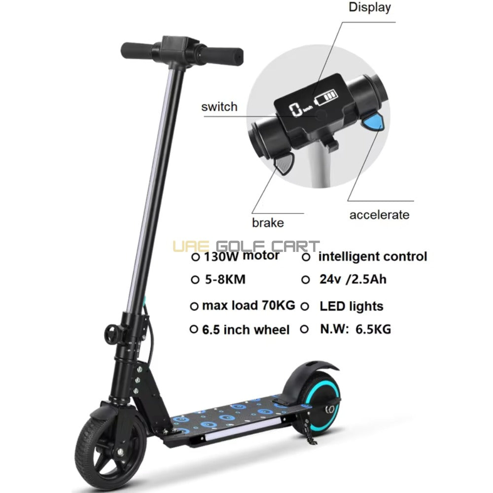Foldable 24V Electric Scooter for Kids 16 km/h Max Speed - Foldable Electric Scooters - Photo 8 | UAE Golf Cart