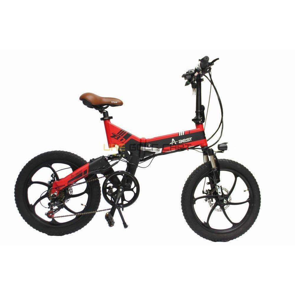 Foldable Aluminum Electric Bike 48V 250W 20inch 8Ah Battery - Electric Bikes - Photo 12 | UAE Golf Cart