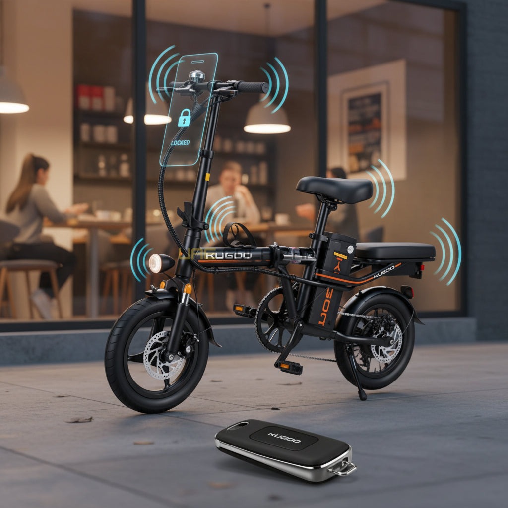 Foldable City Electric Bike 800W 48V 13Ah Removable Battery 14" Tires - Electric Bikes - Photo 7 | UAE Golf Cart