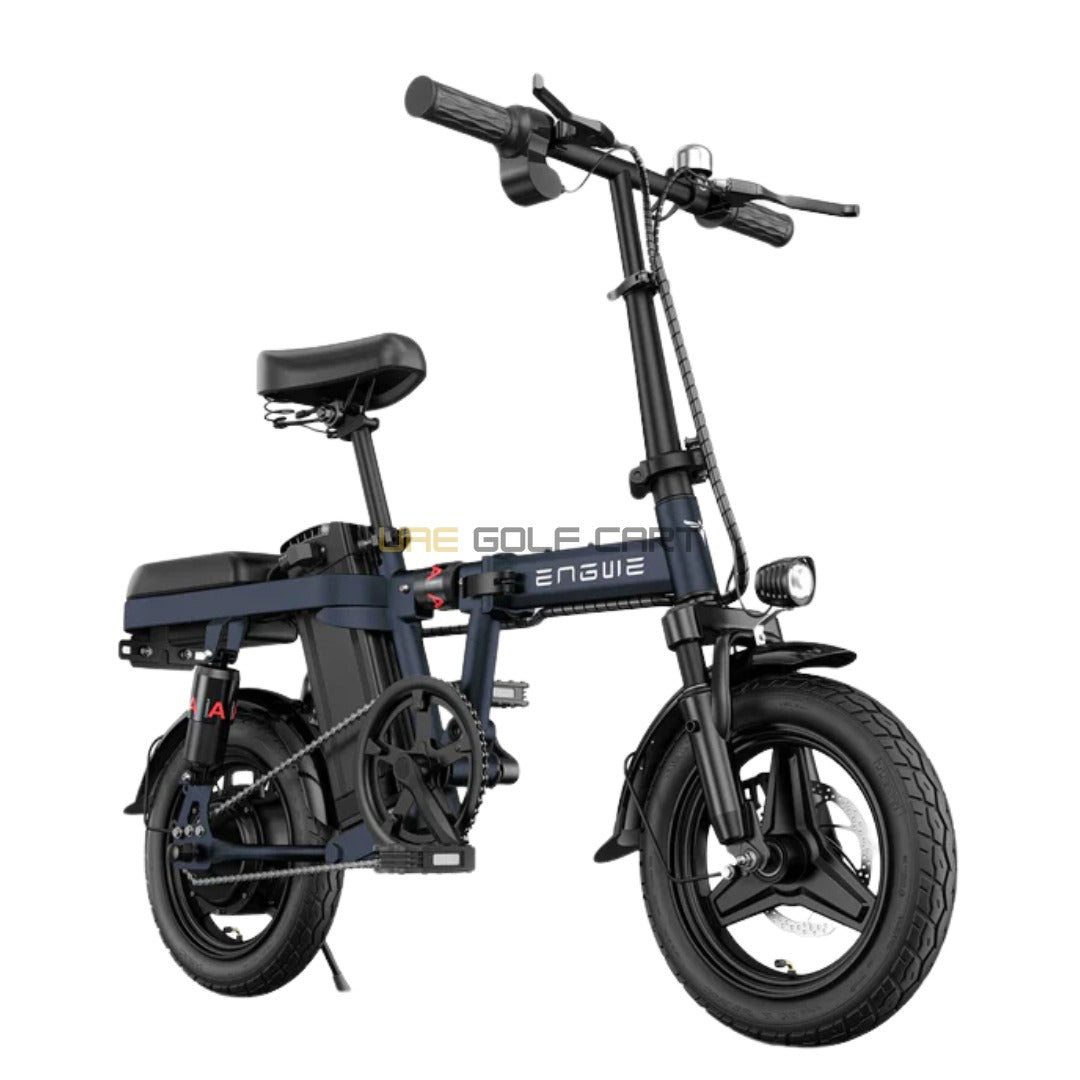 Foldable Electric Bike 250W Motor 48V10Ah Battery 14-inch Tires 20-25 km/h Speed 100 kg Capacity - Electric Bikes - Close Up | UAE Golf Cart