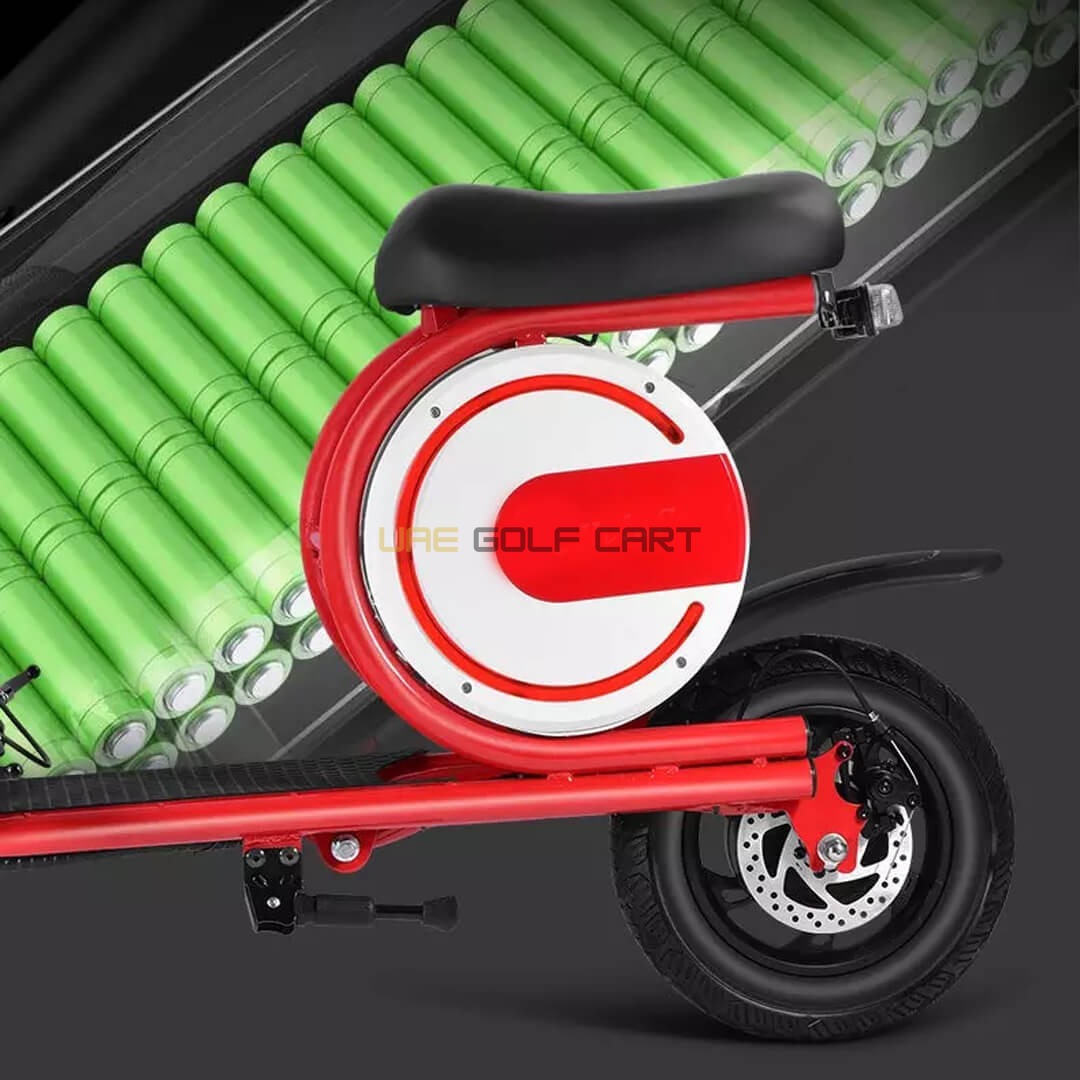 Foldable Electric Bike 350W Brushless Motor 25 km/h Top Speed 15 Mile Range 100 kg Load Capacity 34.5 lbs Weight - Electric Grocery Bike - Photo 13 | UAE Golf Cart
