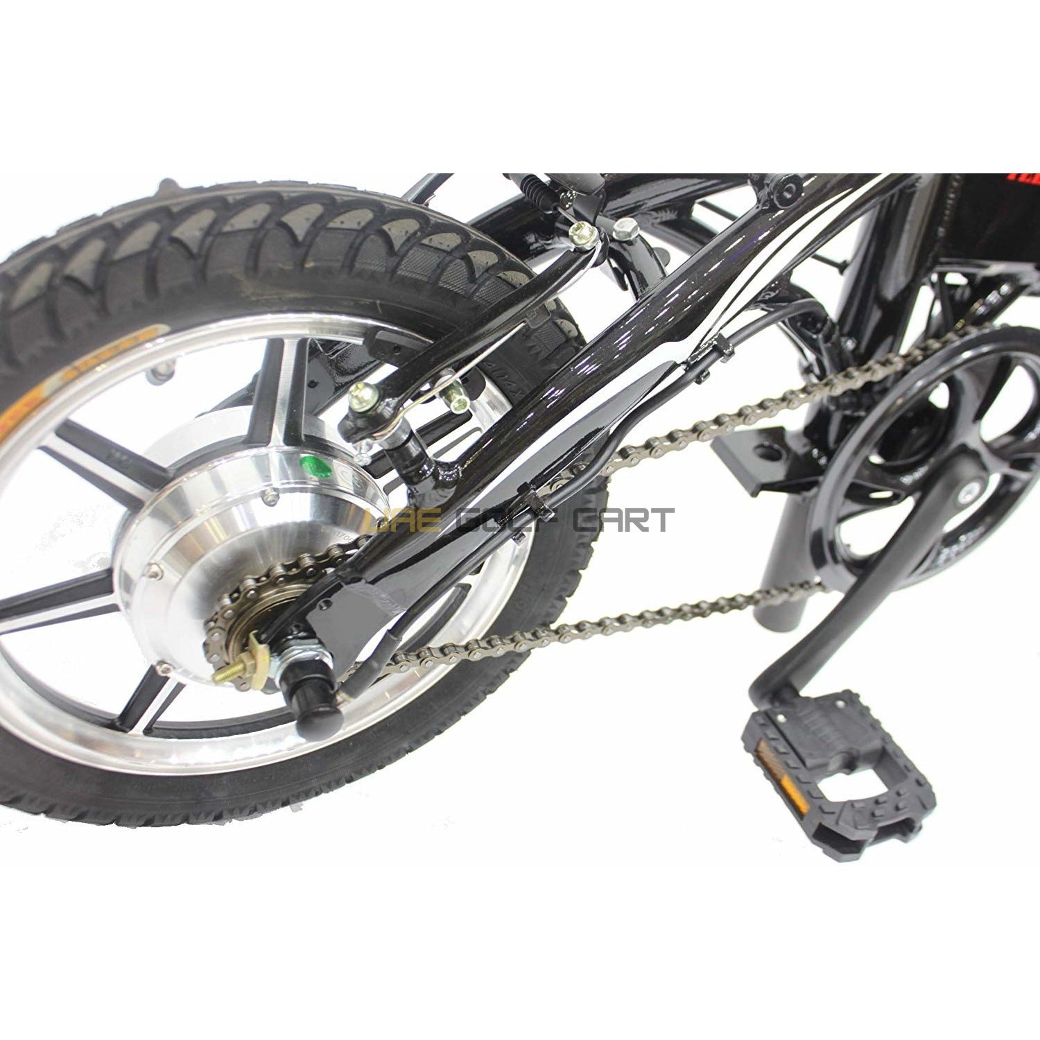 Foldable Electric Bike 36V 250W with Pedal Assist, 14 inch Wheels, Aluminum Frame, 100kg Load, 35mph Speed, 35km Range - Electric Bikes - Photo 5 | UAE Golf Cart