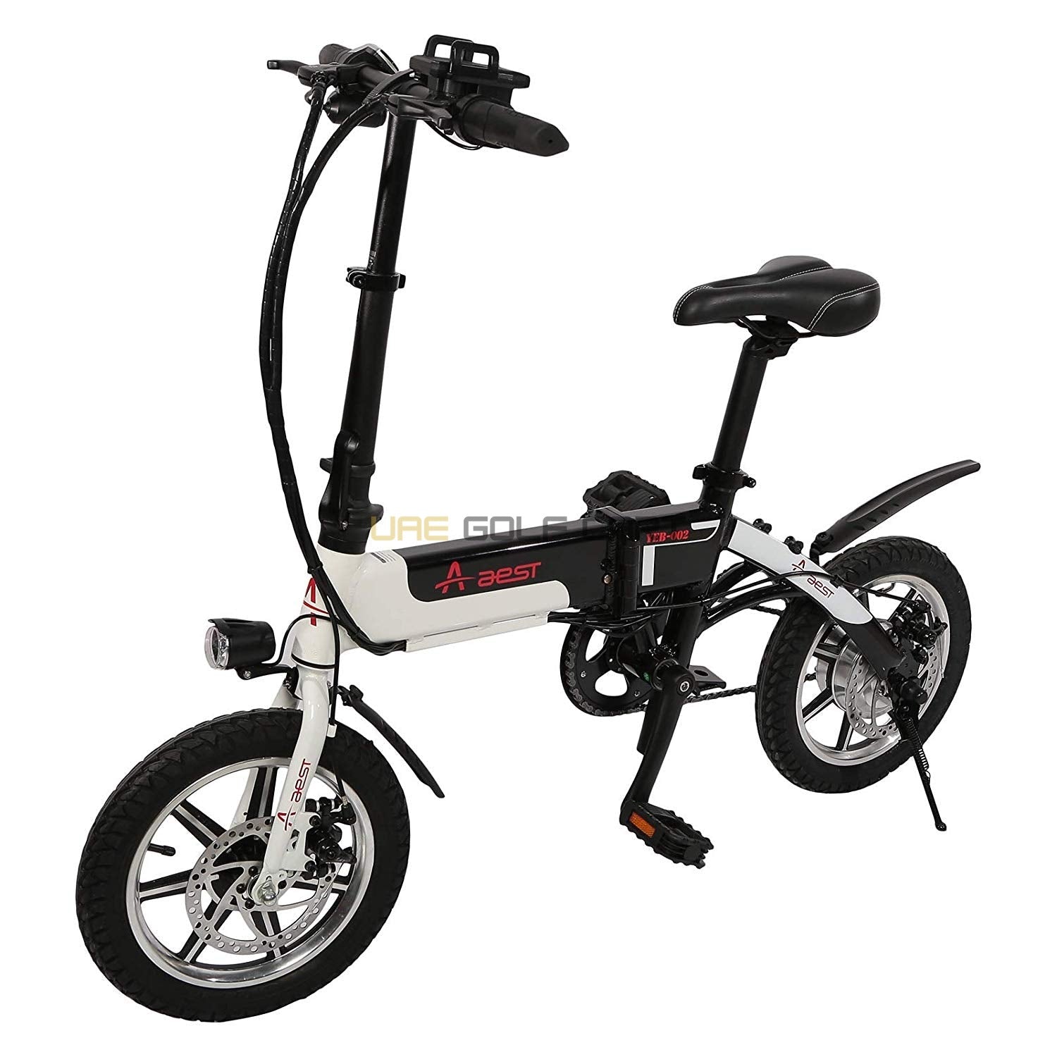 Foldable Electric Bike 36V 250W with Pedal Assist, 14 inch Wheels, Aluminum Frame, 100kg Load, 35mph Speed, 35km Range - Electric Bikes - Photo 8 | UAE Golf Cart