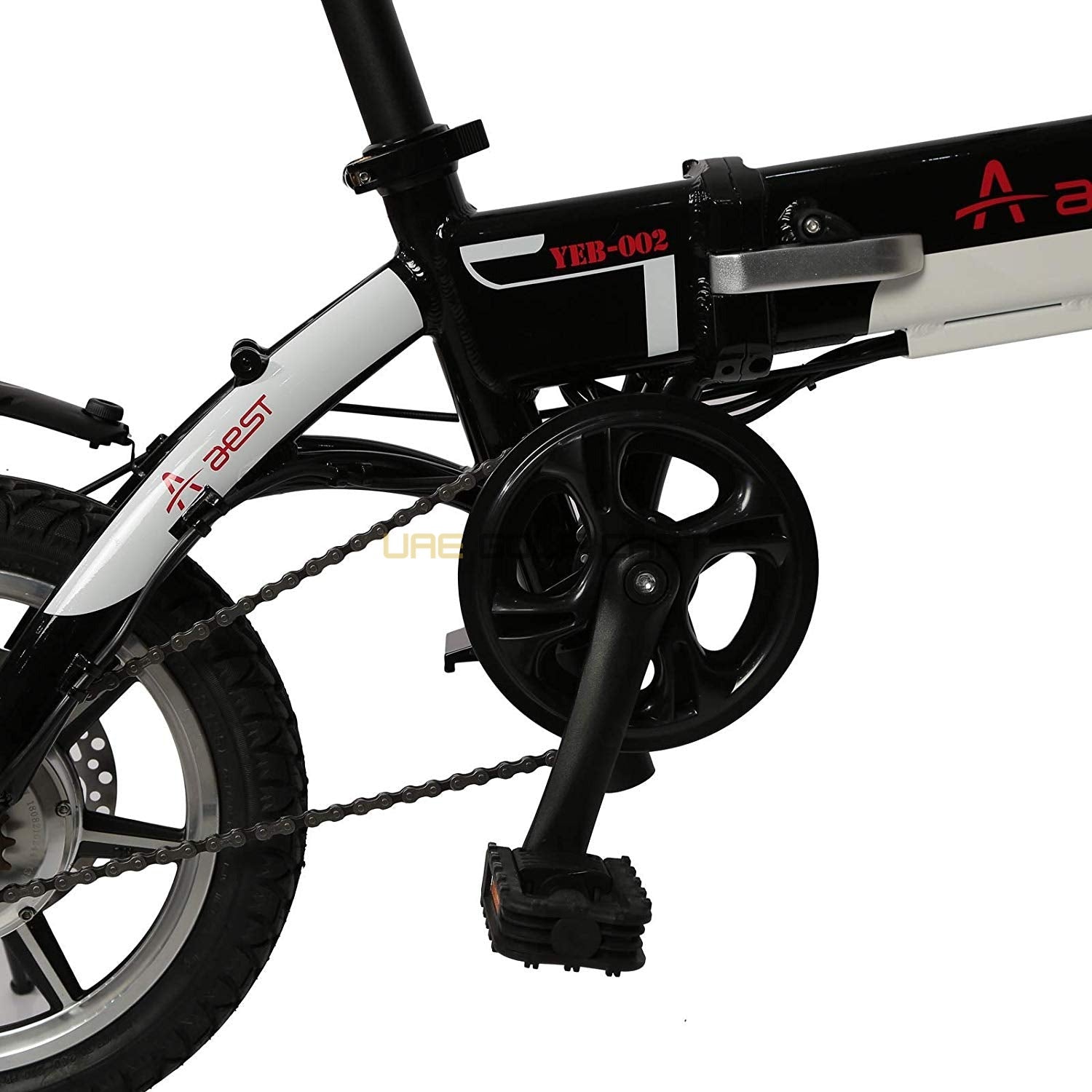 Foldable Electric Bike 36V 250W with Pedal Assist, 14 inch Wheels, Aluminum Frame, 100kg Load, 35mph Speed, 35km Range - Electric Bikes - Photo 10 | UAE Golf Cart