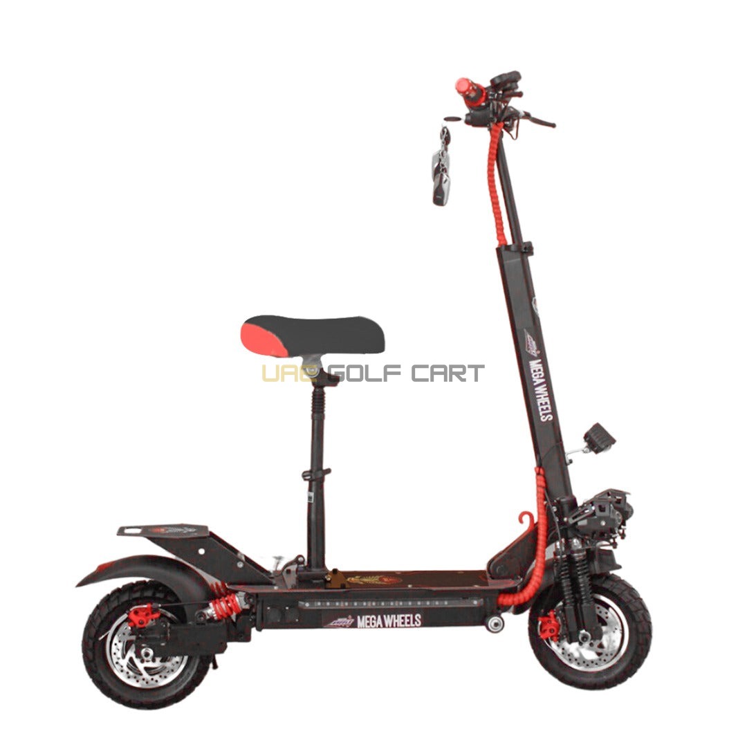 Foldable Electric Scooter 2000W 48V Battery 16kg 120kg Load Capacity - Foldable Electric Scooters | UAE Golf Cart