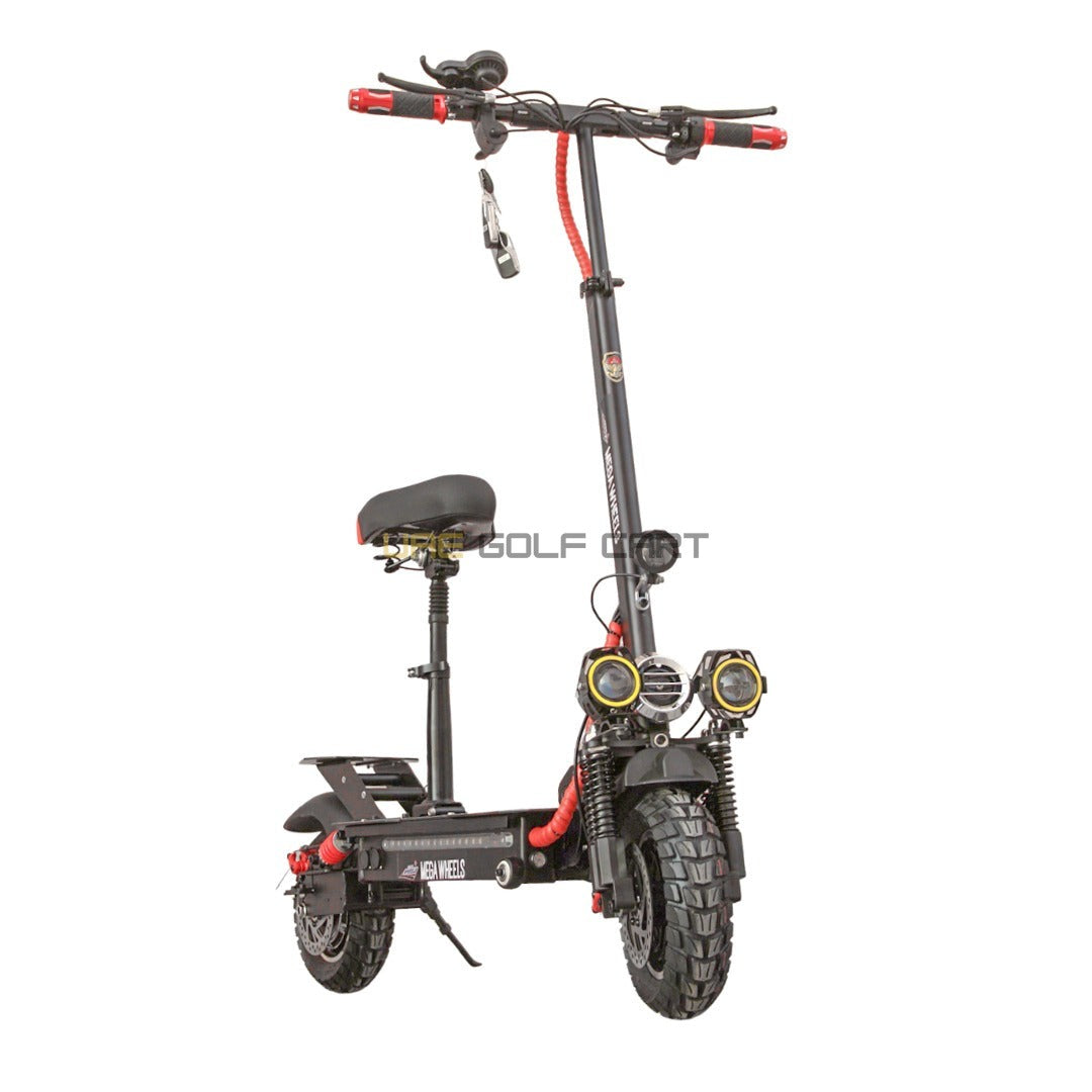 Buy Foldable Electric Scooter 2000W 48V Battery 16kg 120kg Load Capacity - Foldable Electric Scooters at UAE Golf Cart