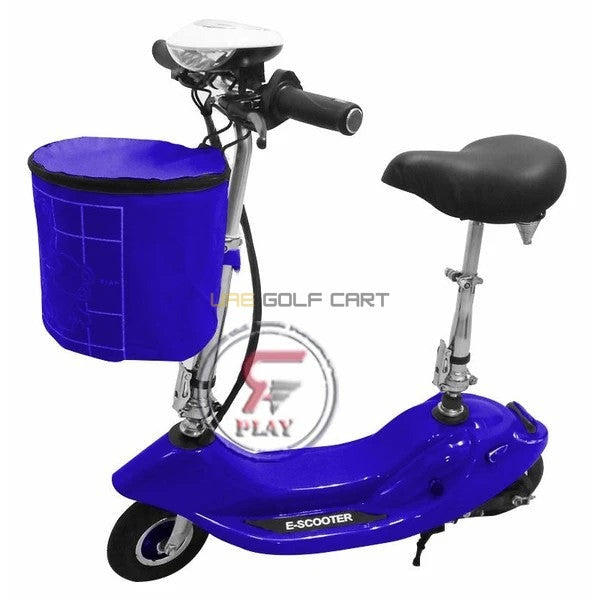 Foldable Electric Scooter 24V 250W Seat Rubber Tyres Basket 75kg Load - Foldable Electric Scooters - Photo 11 | UAE Golf Cart