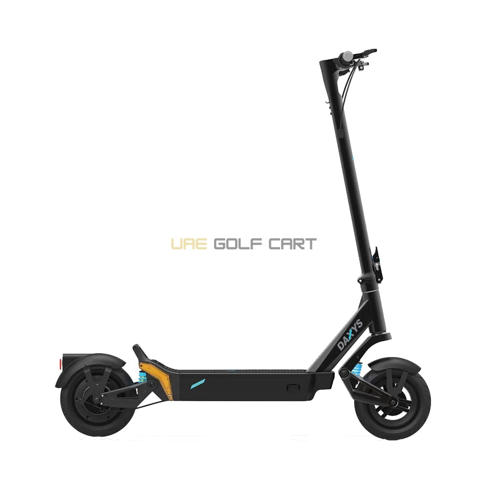 Foldable Electric Scooter 48V 500W with 10 Inch Tires and Dual Suspension - Foldable Electric Scooters | UAE Golf Cart