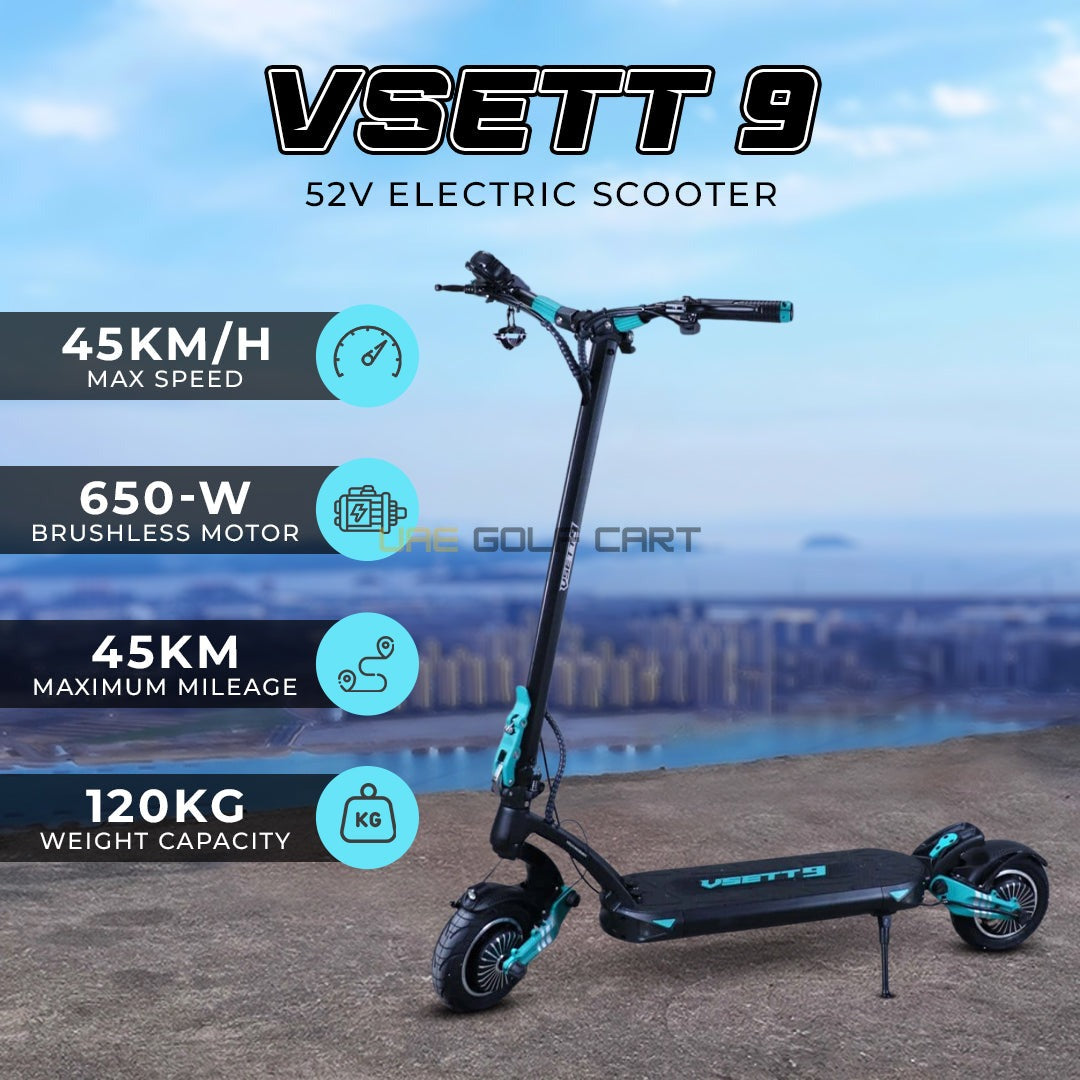 Foldable Electric Scooter 52V 650W 45km/h Max Speed 70km Range - Foldable Electric Scooters - Photo 7 | UAE Golf Cart