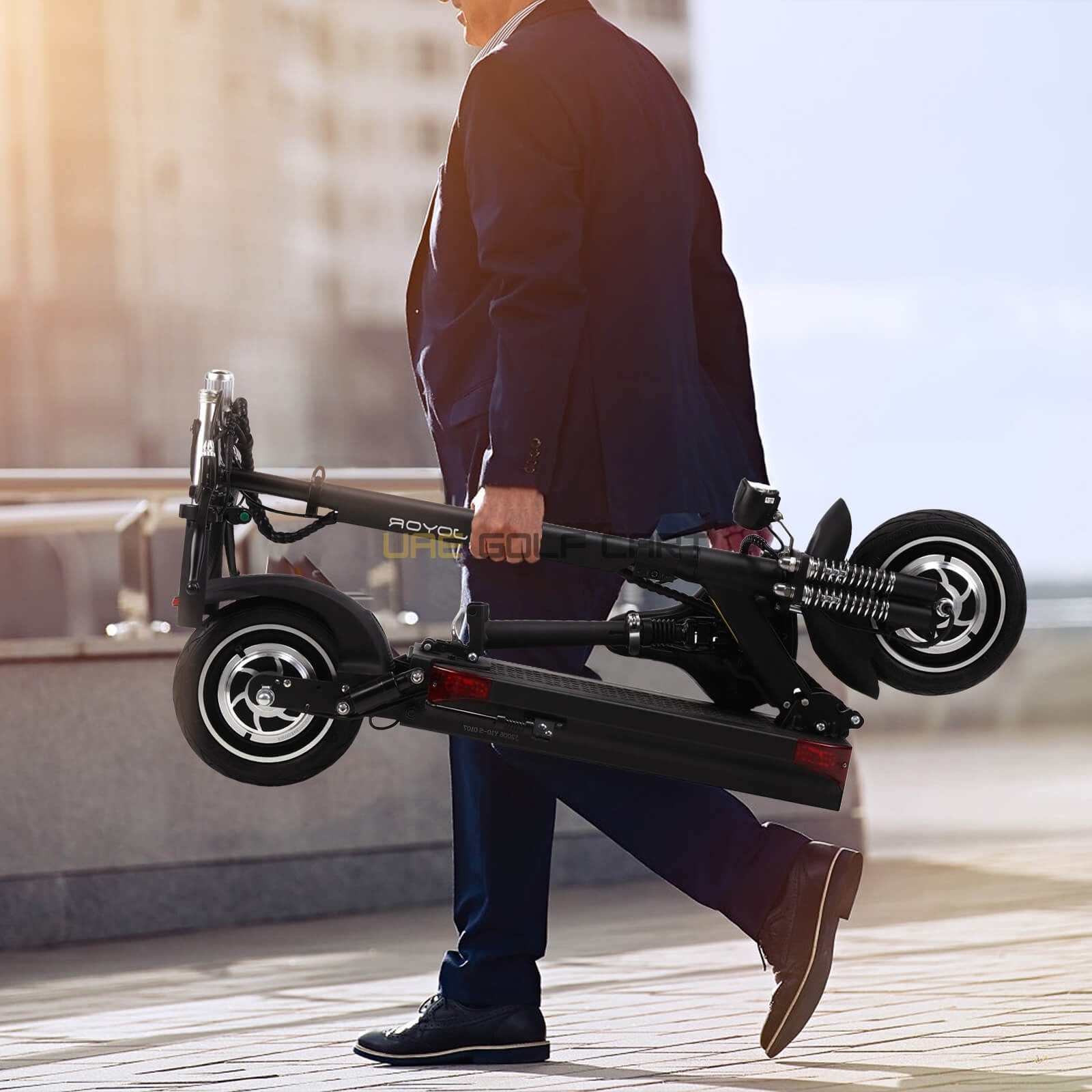 Foldable Electric Scooter 800W 36V 5 Model with LED Display and Double Disc Brakes - Foldable Electric Scooters - Photo 15 | UAE Golf Cart
