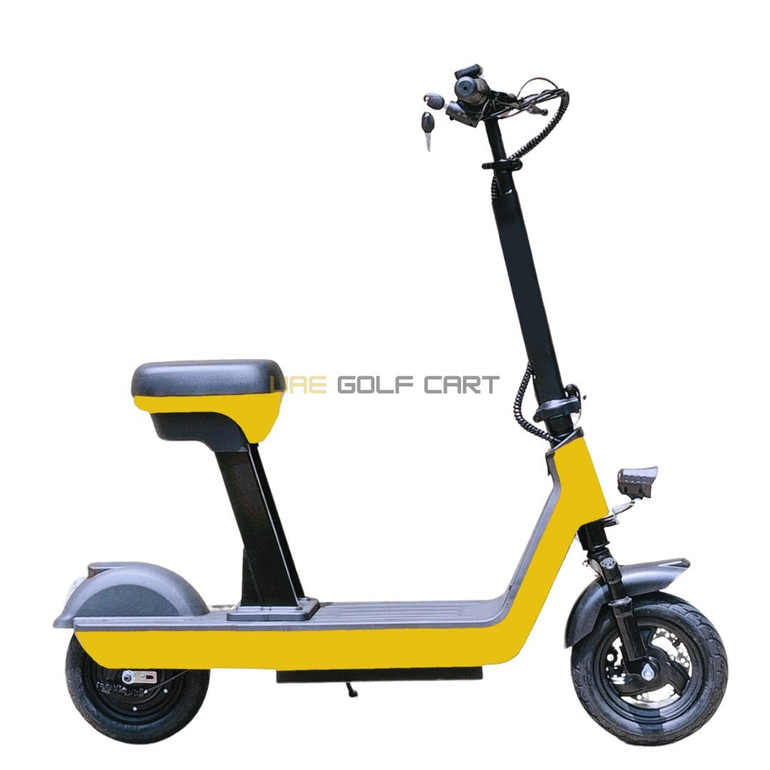 Foldable Runner Electric Scooter 48V with Seat, 250W Motor, 35km Range, 125kg Load - Foldable Electric Scooters - Photo 6 | UAE Golf Cart