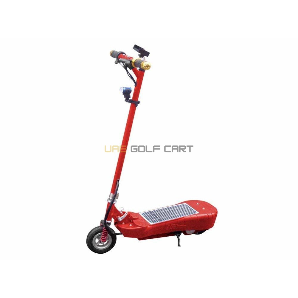 Foldable Solar Powered Electric Scooter with Bluetooth Boombox, 15 km/h Speed, 90 kg Load, 17 kg Weight - Foldable Electric Scooters | UAE Golf Cart