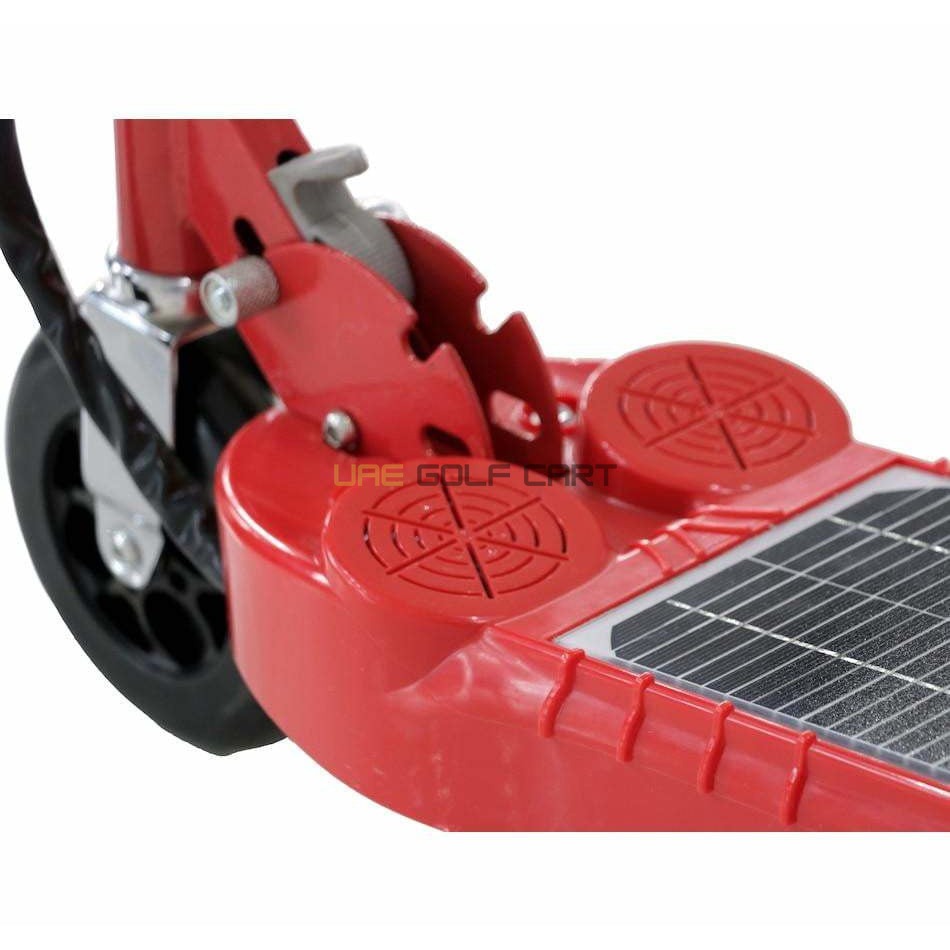 Foldable Solar Powered Electric Scooter with Bluetooth Boombox, 15 km/h Speed, 90 kg Load, 17 kg Weight - Foldable Electric Scooters - Photo 7 | UAE Golf Cart