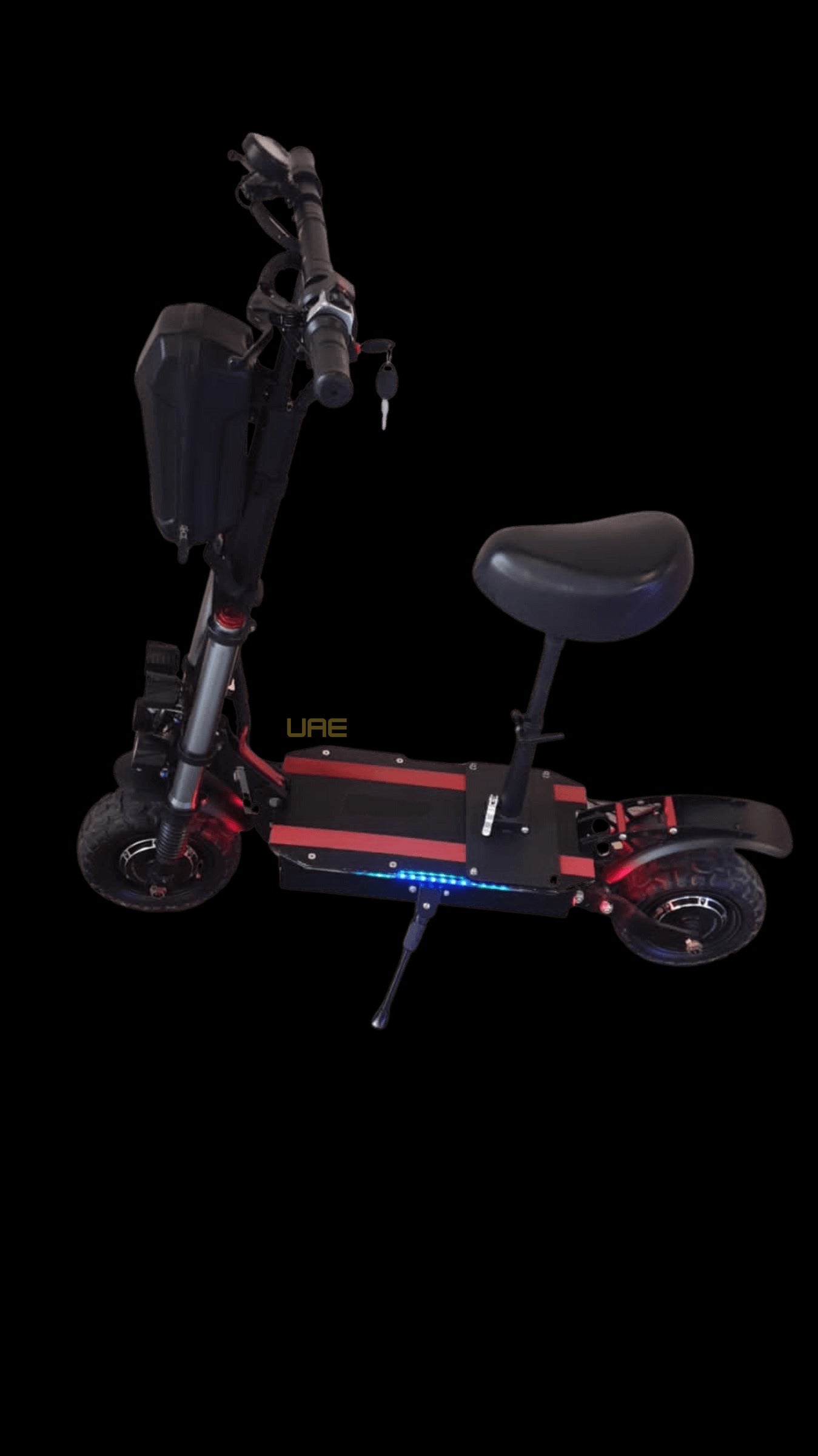 Foldable Speedy Electric Scooter 120 km/h 330 lb Capacity - Foldable Electric Scooters - Close Up | UAE Golf Cart