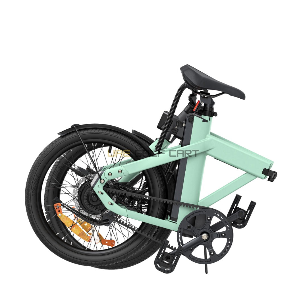 Folding Electric Bike with Torque Sensor, Belt Drive, 250W Motor, 36V 9.6Ah Battery, 100 km Range, 18.5 kg, 120 kg Payload - Electric Bikes - Photo 12 | UAE Golf Cart