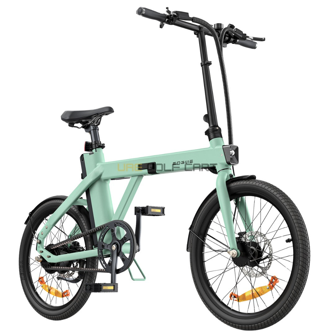 Folding Electric Bike with Torque Sensor, Belt Drive, 250W Motor, 36V 9.6Ah Battery, 100 km Range, 18.5 kg, 120 kg Payload - Electric Bikes - Photo 14 | UAE Golf Cart
