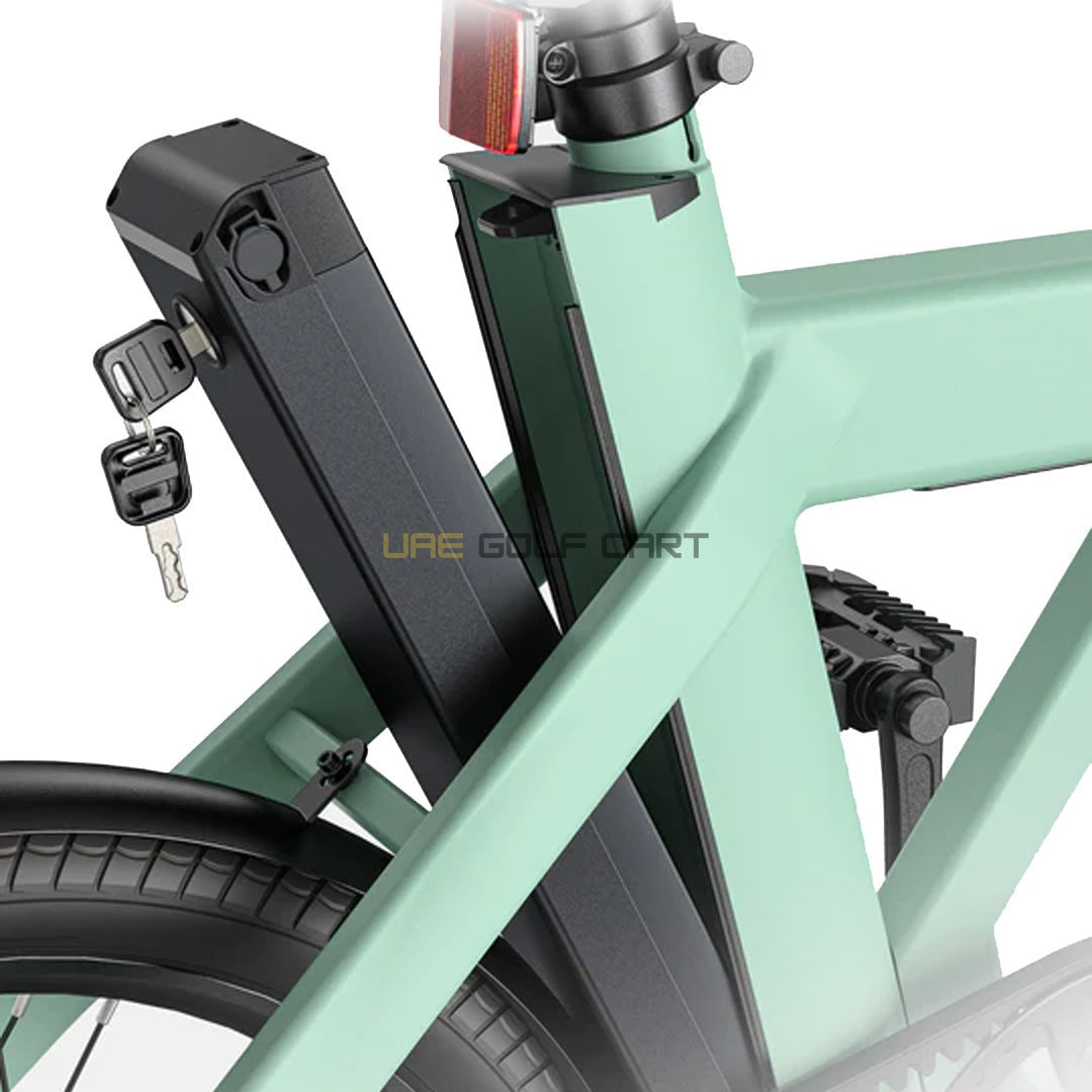 Folding Electric Bike with Torque Sensor, Belt Drive, 250W Motor, 36V 9.6Ah Battery, 100 km Range, 18.5 kg, 120 kg Payload - Electric Bikes - Photo 15 | UAE Golf Cart