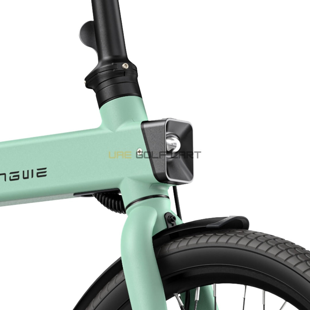 Folding Electric Bike with Torque Sensor, Belt Drive, 250W Motor, 36V 9.6Ah Battery, 100 km Range, 18.5 kg, 120 kg Payload - Electric Bikes - Photo 9 | UAE Golf Cart