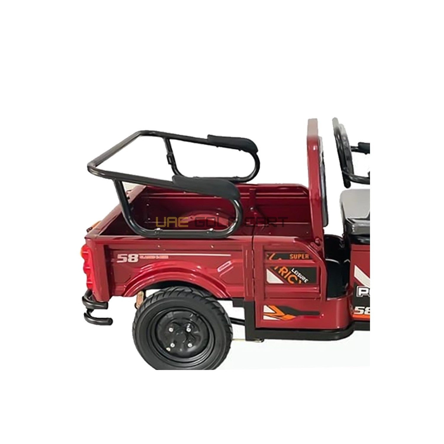 Hybrid Electric Tricycle UAE Golf Cart 48V 800W 400kg 4 Seats Cargo Passenger Open Body EEC GCC UAE - Cargo Bikes - Photo 5 | UAE Golf Cart