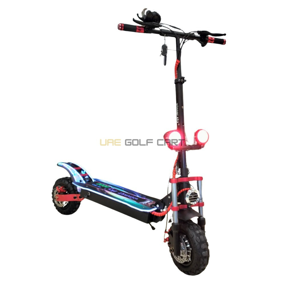 K6 Pro Foldable Electric Scooter 4000W Dual Motor 48V 15Ah - Foldable Electric Scooters - Photo 9 | UAE Golf Cart