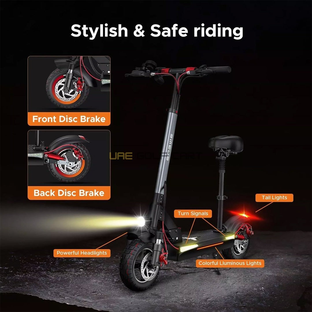 Long Range 70 km Foldable Electric Scooter for Adults 48V 600W - Foldable Electric Scooters - Photo 9 | UAE Golf Cart