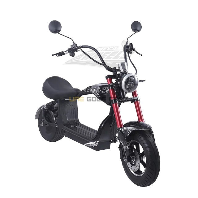 Mini Coco City Chopper 48V 1000W Electric Scooter with Seat, Fat Tires, 30 MPH, 150kg Load, 35km Range - Electric Motorbikes & Mopeds - Photo 19 | UAE Golf Cart