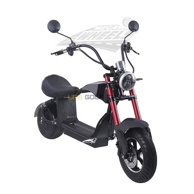 Mini Coco City Chopper 48V 1000W Electric Scooter with Seat, Fat Tires, 30 MPH, 150kg Load, 35km Range - Electric Motorbikes & Mopeds - Photo 10 | UAE Golf Cart