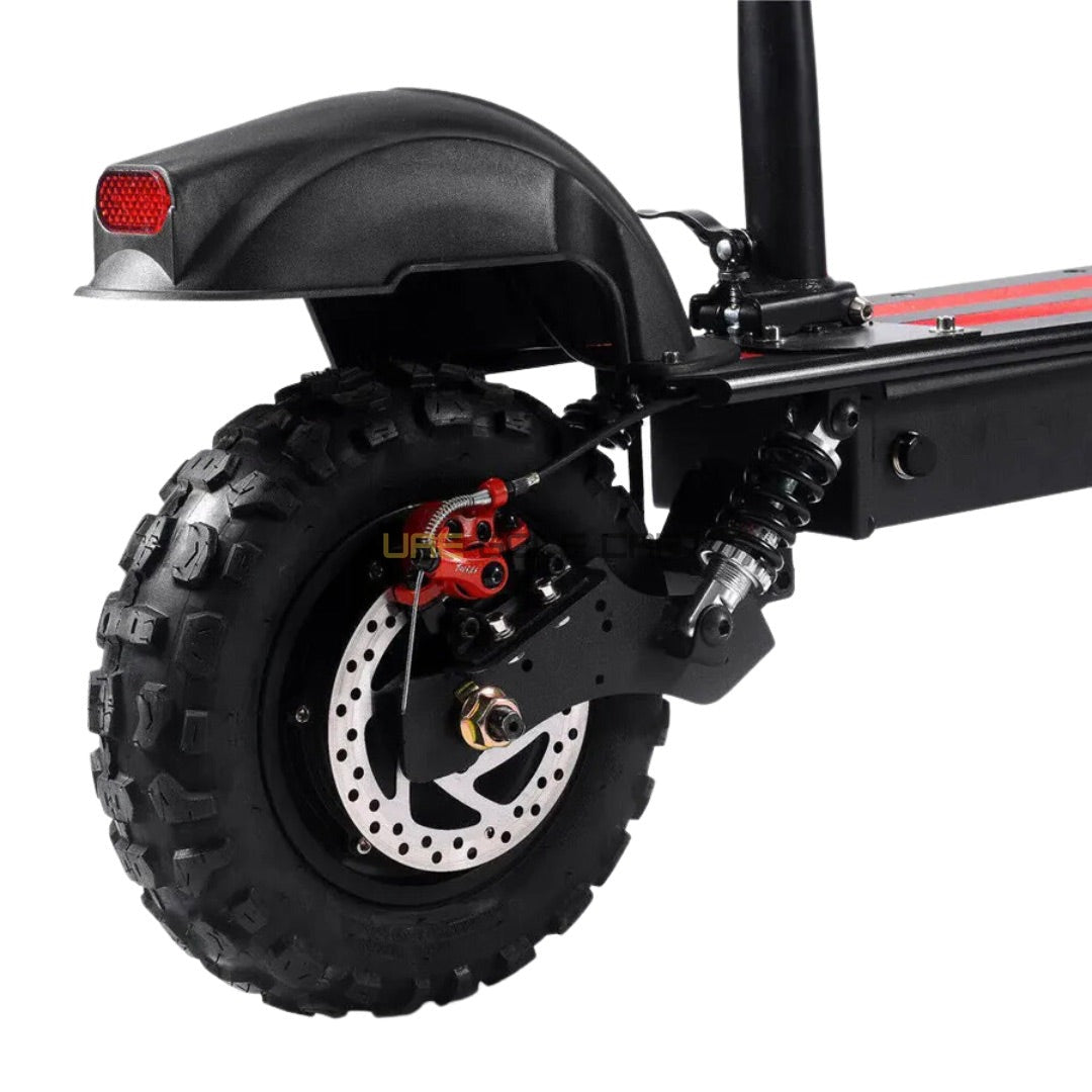 Off Road Dual Motor Electric Scooter 6000W 48V 15Ah 70km/h Max Speed 11" Tires Full Suspension - Foldable Electric Scooters - Photo 5 | UAE Golf Cart