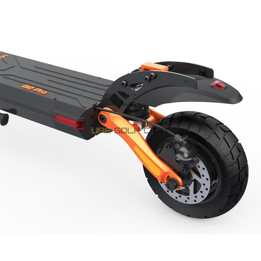 Off-Road Electric Scooter 55 km Range 45 km/h Top Speed 800W Motor 10-inch Tires Foldable - Foldable Electric Scooters - Close Up | UAE Golf Cart