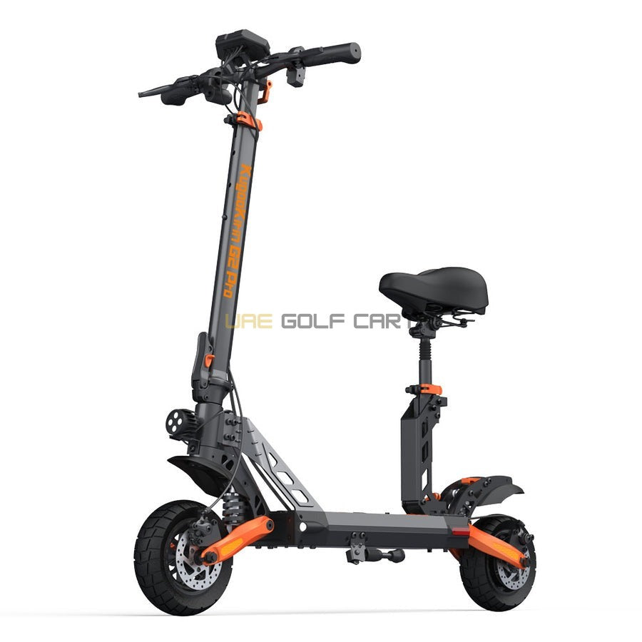 Off-Road Electric Scooter 55 km Range 45 km/h Top Speed 800W Motor 10-inch Tires Foldable - Foldable Electric Scooters - Photo 5 | UAE Golf Cart