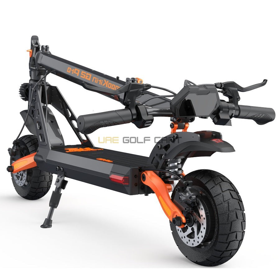 Off-Road Electric Scooter 55 km Range 45 km/h Top Speed 800W Motor 10-inch Tires Foldable - Foldable Electric Scooters - Photo 8 | UAE Golf Cart