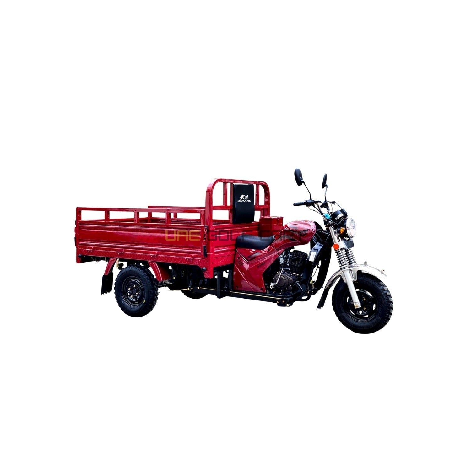 Petrol Cargo Tricycle UAE Golf Cart 200cc 750kg 2M Bed 5-Speed Tuk Tuk 3 Wheel Motorcycle UAE - Cargo Bikes - Close Up | UAE Golf Cart