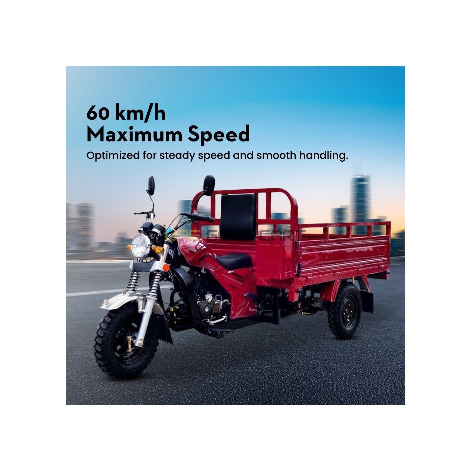 Petrol Cargo Tricycle UAE Golf Cart 200cc 750kg 2M Bed 5-Speed Tuk Tuk 3 Wheel Motorcycle UAE - Cargo Bikes - Photo 5 | UAE Golf Cart