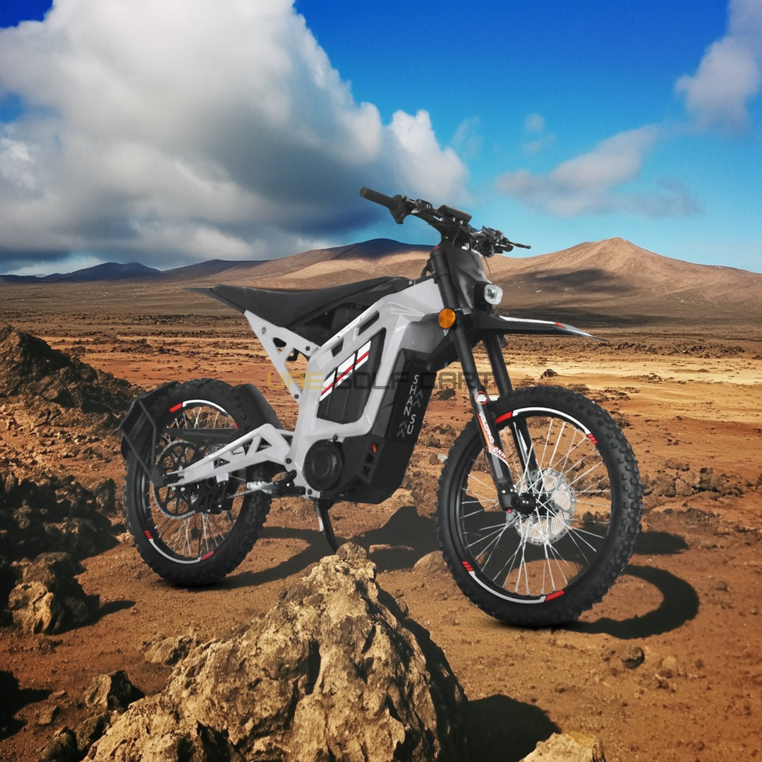 Stirron 72V Electric Dirt Bike with 85 km Range and 85 km/h Top Speed - Electric Dirt Bikes | UAE Golf Cart