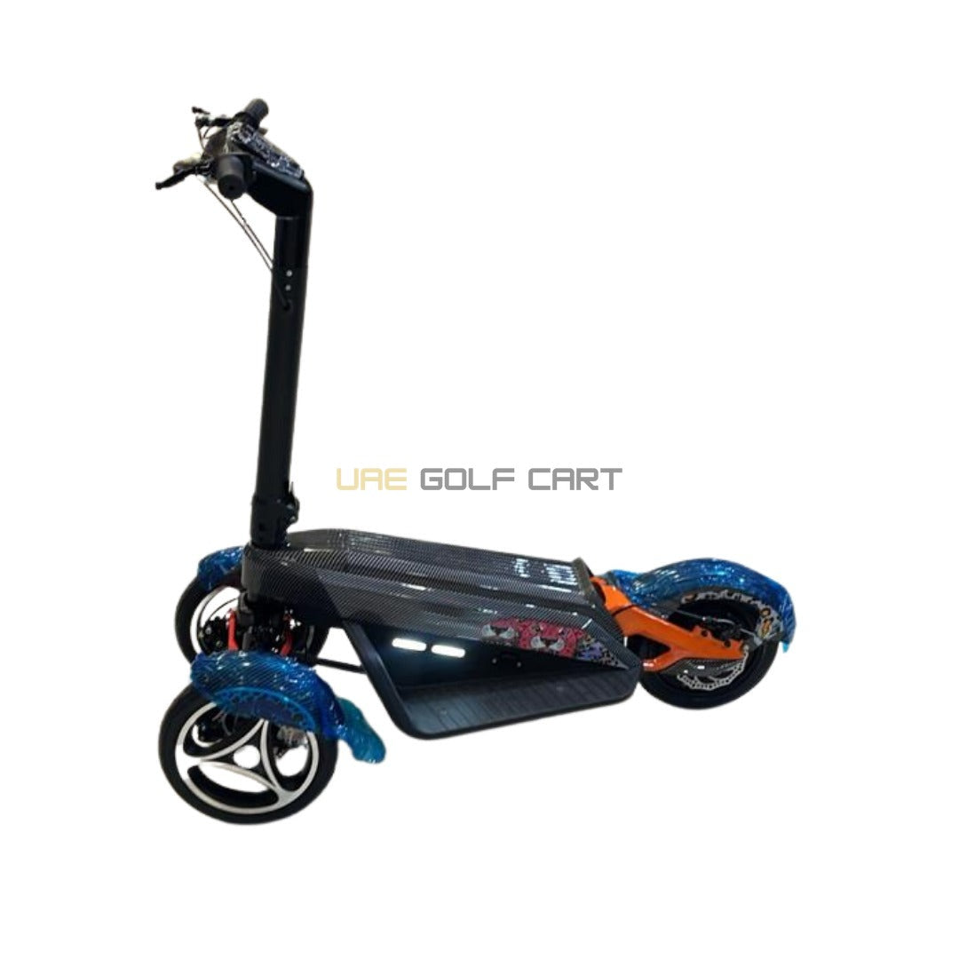 Triwheel Adult Foldable Electric Scooter 2000W 48V 15Ah - Electric Motorbikes & Mopeds | UAE Golf Cart