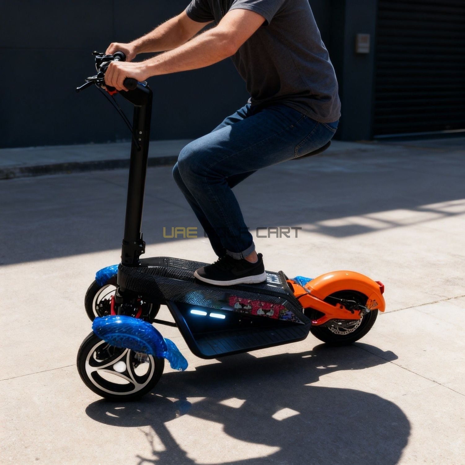 Buy Triwheel Adult Foldable Electric Scooter 2000W 48V 15Ah - Electric Motorbikes & Mopeds at UAE Golf Cart
