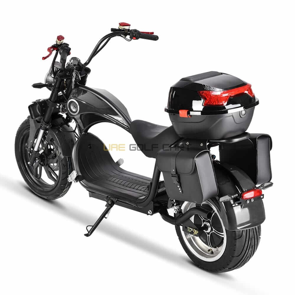 Turbo City Chopper Electric Scooter 4000W 60V 20Ah Foldable Fat Tire - Electric Motorbikes & Mopeds | UAE Golf Cart