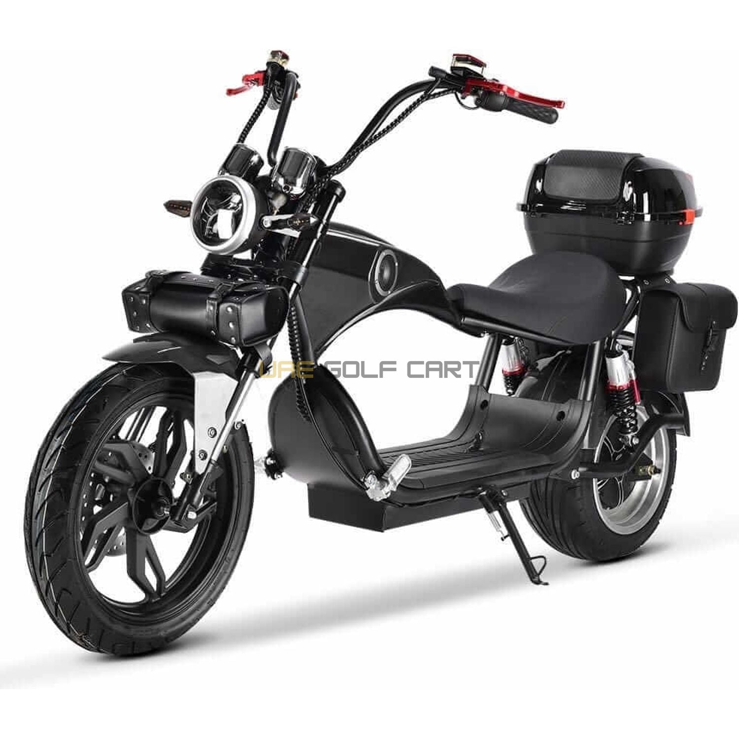 Buy Turbo City Chopper Electric Scooter 4000W 60V 20Ah Foldable Fat Tire - Electric Motorbikes & Mopeds at UAE Golf Cart