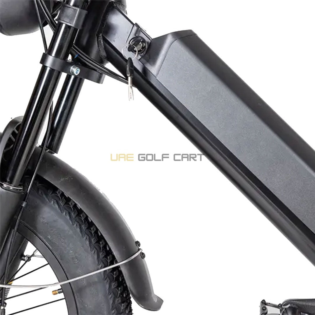 Turbo Fat Tyre Electric Bike 48V with Removable Battery for Off-Road Adventures - Electric Bikes - Photo 29 | UAE Golf Cart