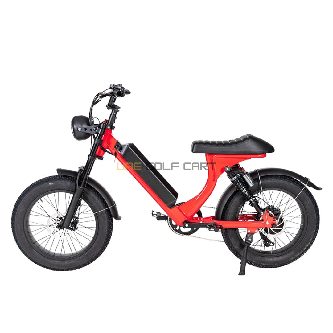 Turbo Fat Tyre Electric Bike 48V with Removable Battery for Off-Road Adventures - Electric Bikes - Photo 5 | UAE Golf Cart